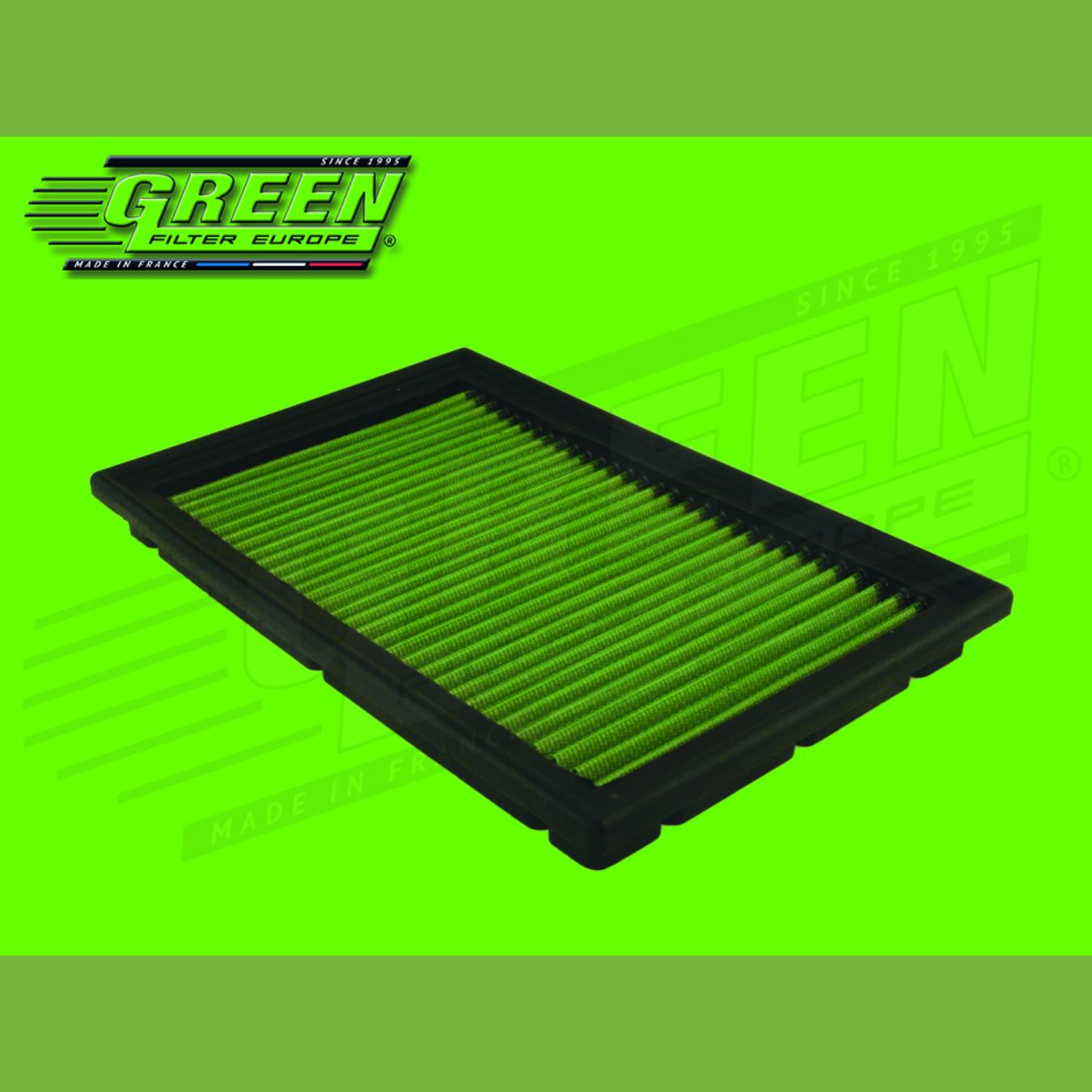 Filtre à air coton GREEN FILTER pour boite à air d'origine P504342