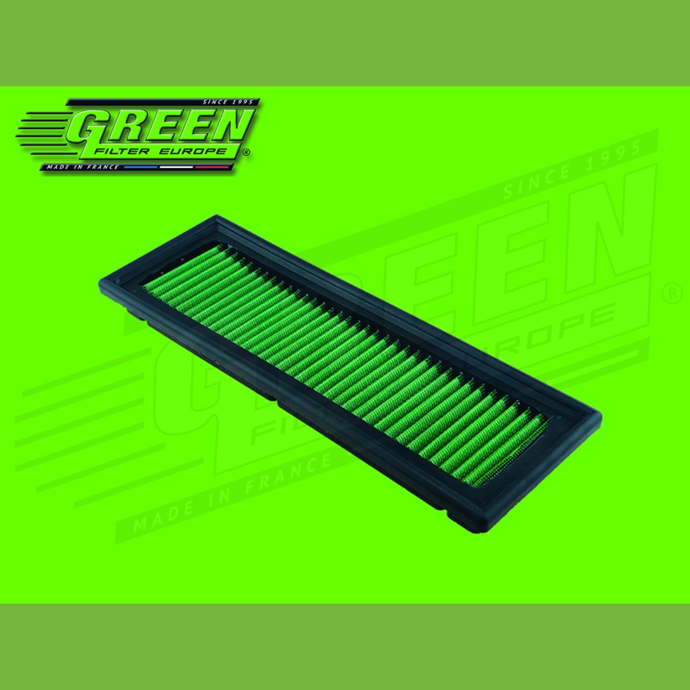 Filtre à air coton GREEN FILTER pour boite à air d'origine P950312