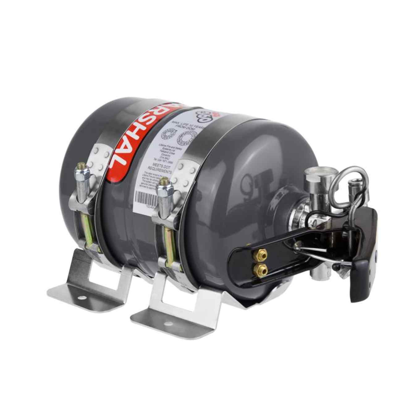 Extincteur Zero 360 Fire Marshal automatique mécanique 2.25 kg Acier LIFELINE 106-001-004