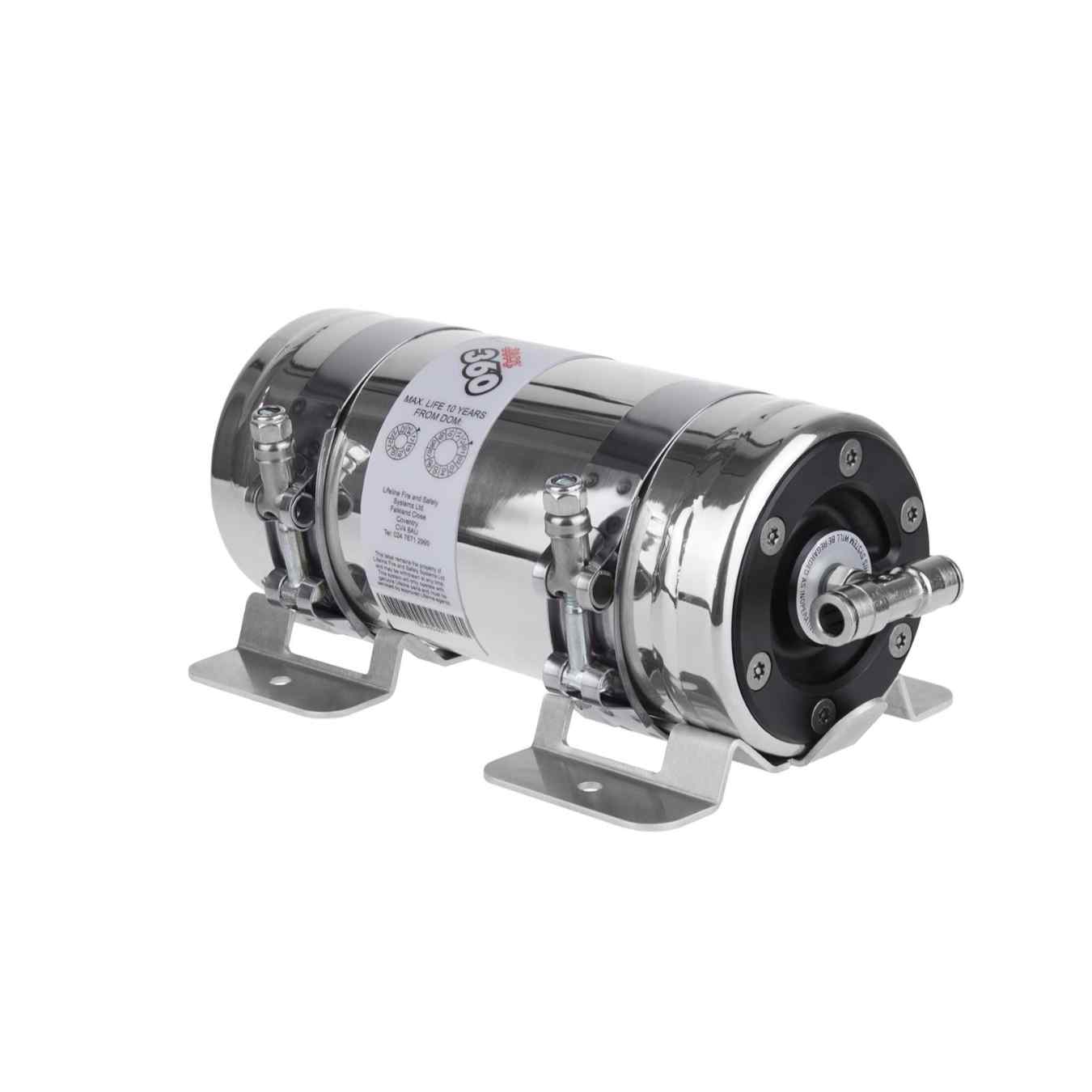 Extincteur Zero 360 Remote Charge automatique électrique (cartouche) 2 kg Aluminium LIFELINE 106-001-006