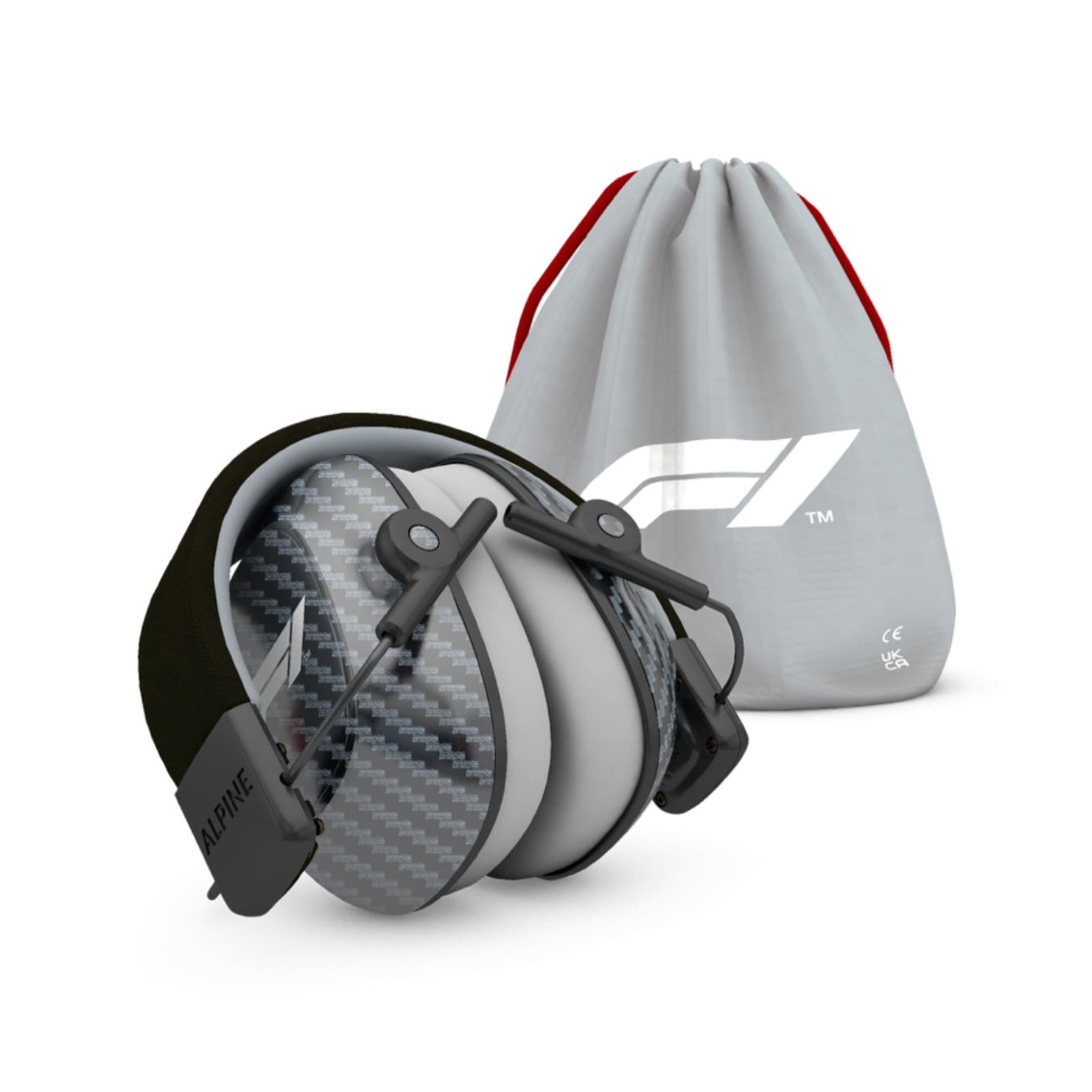 Casque Anti-bruit FORMULA 1 Noir pour enfant