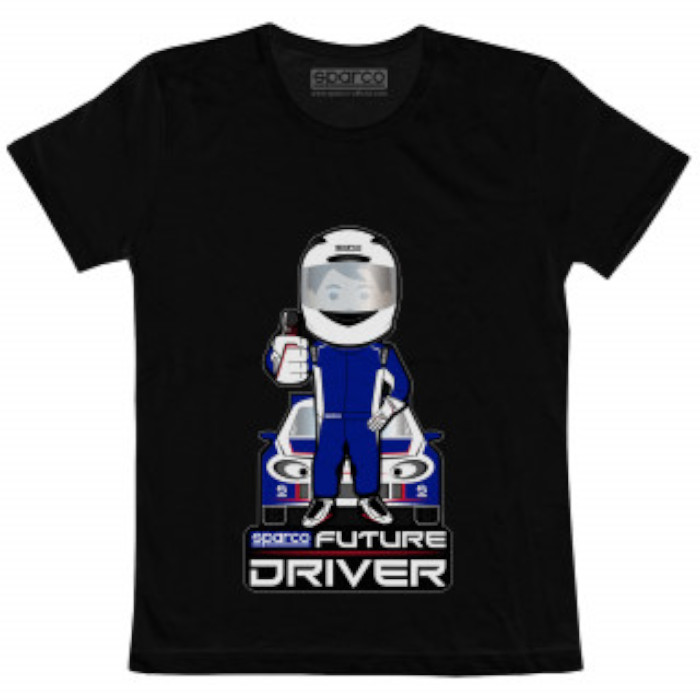 T-shirt enfant SPARCO Future Driver noir