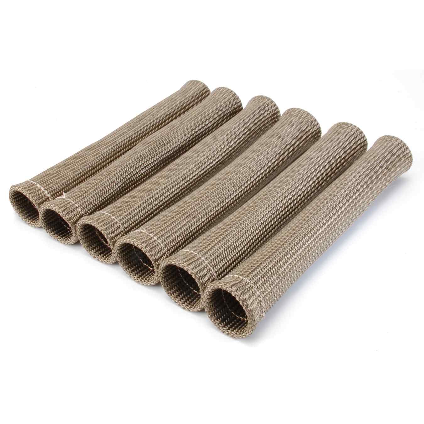 Gaine protection bougie 6qtés Titanium Protect-A-Boot™ 20 cm x 25 mm - Titane DEI 10540