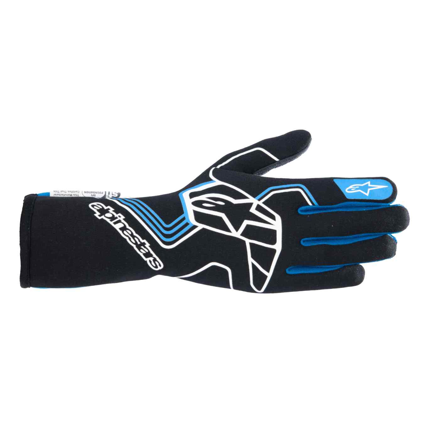 Gants ALPINESTARS ALPINESTARS TECH 1 RACE V4 FIA 8856 2018 Noir Bleu