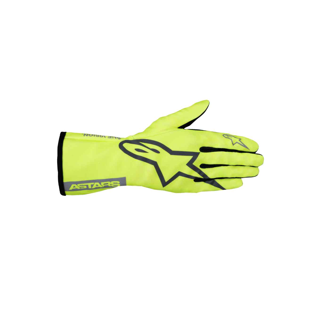 Gants Karting ALPINESTARS TECH 1 K RACE V2 PURE Jaune Gris