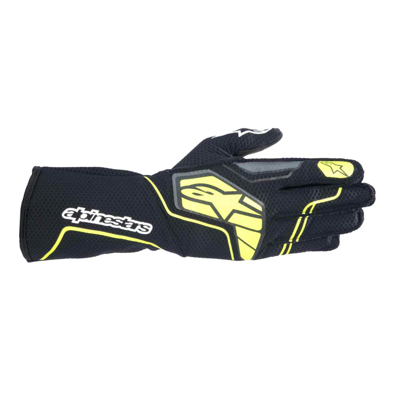 Gants Karting ALPINESTARS TECH 1 KX V4 FIA 8877 2022 Gris Noir Jaune
