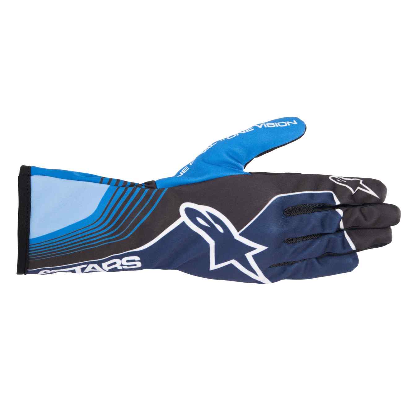 Gants Karting Enfant ALPINESTARS TECH 1 K RACE V2 FUTURE Bleu Marine
