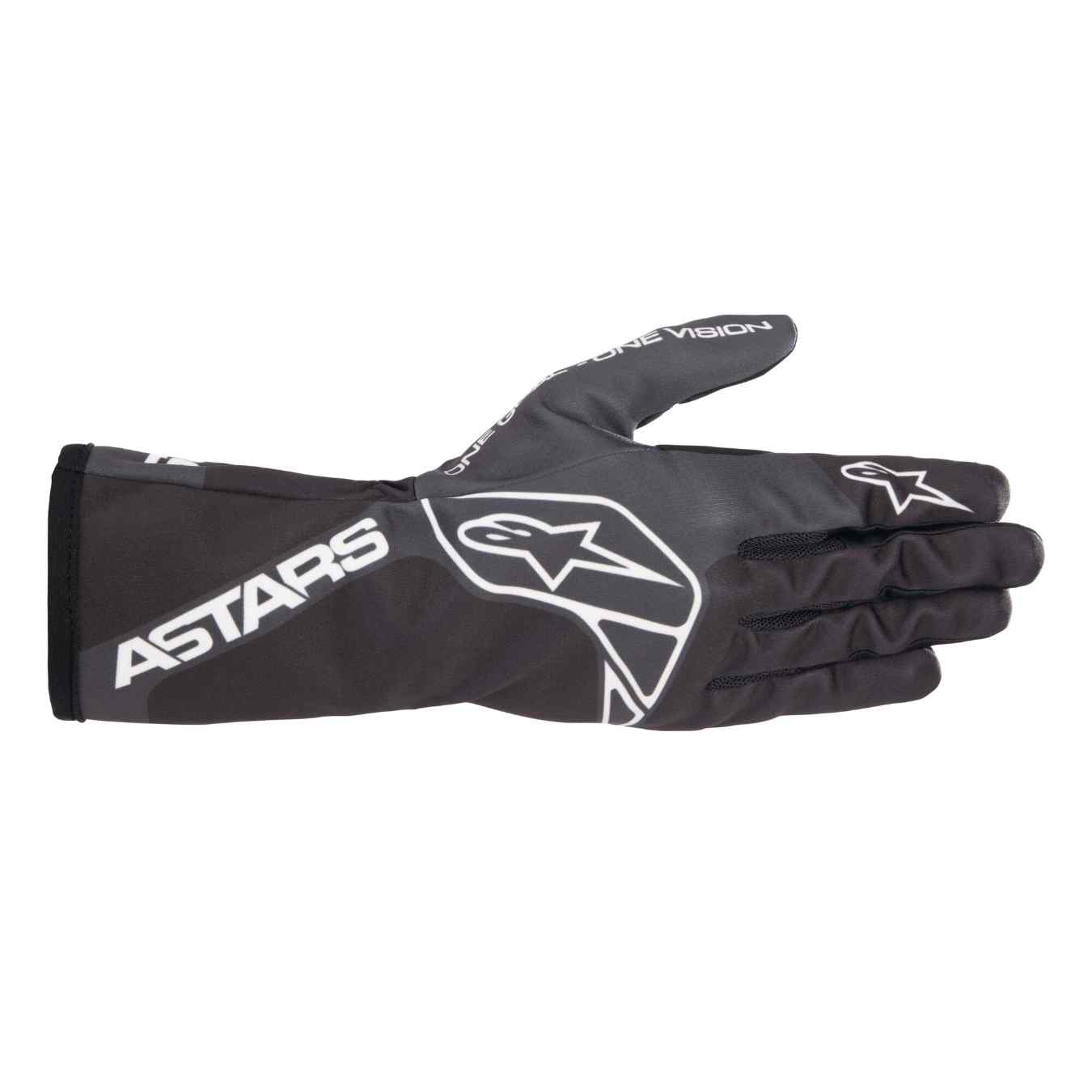 Gants Karting Enfant ALPINESTARS TECH 1 K RACE V2 ONE VISION Noir Gris