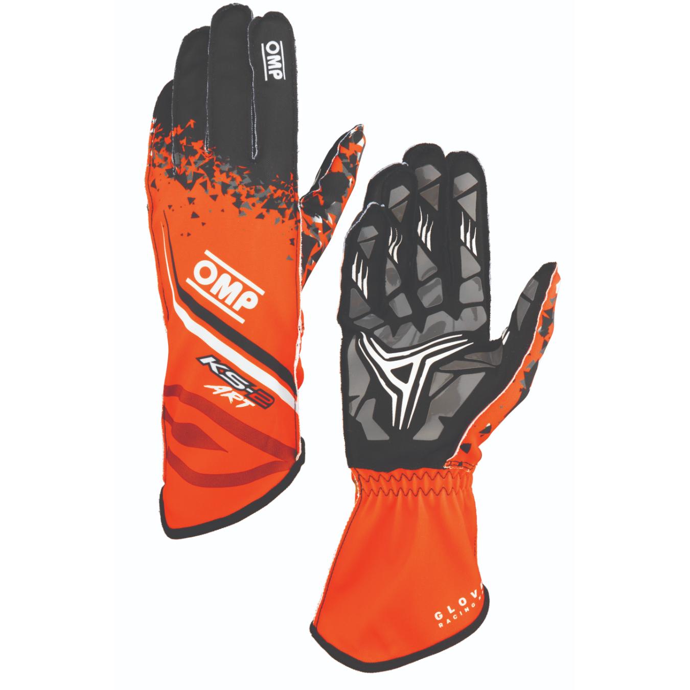 Gants Karting Enfant OMP KS 2 ART Orange Noir