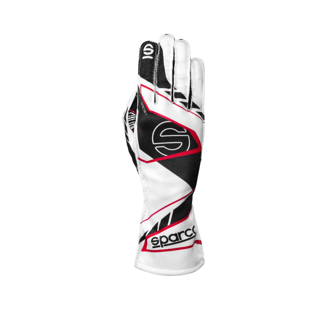 Gants Karting SPARCO K-ARROW PLUS FIA 8877 2022 Blanc Noir Rouge