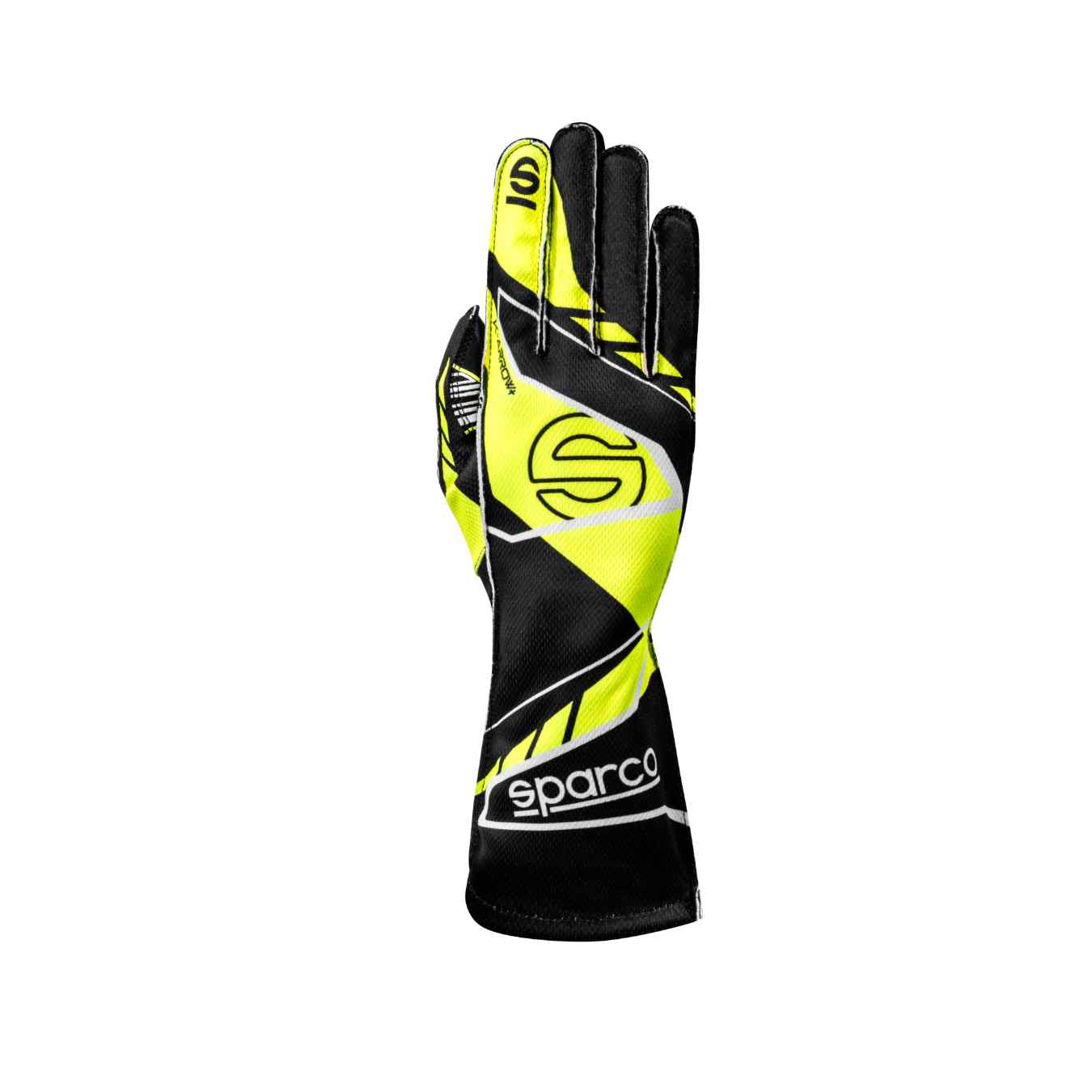Gants Karting SPARCO K-ARROW PLUS FIA 8877 2022 Noir Jaune