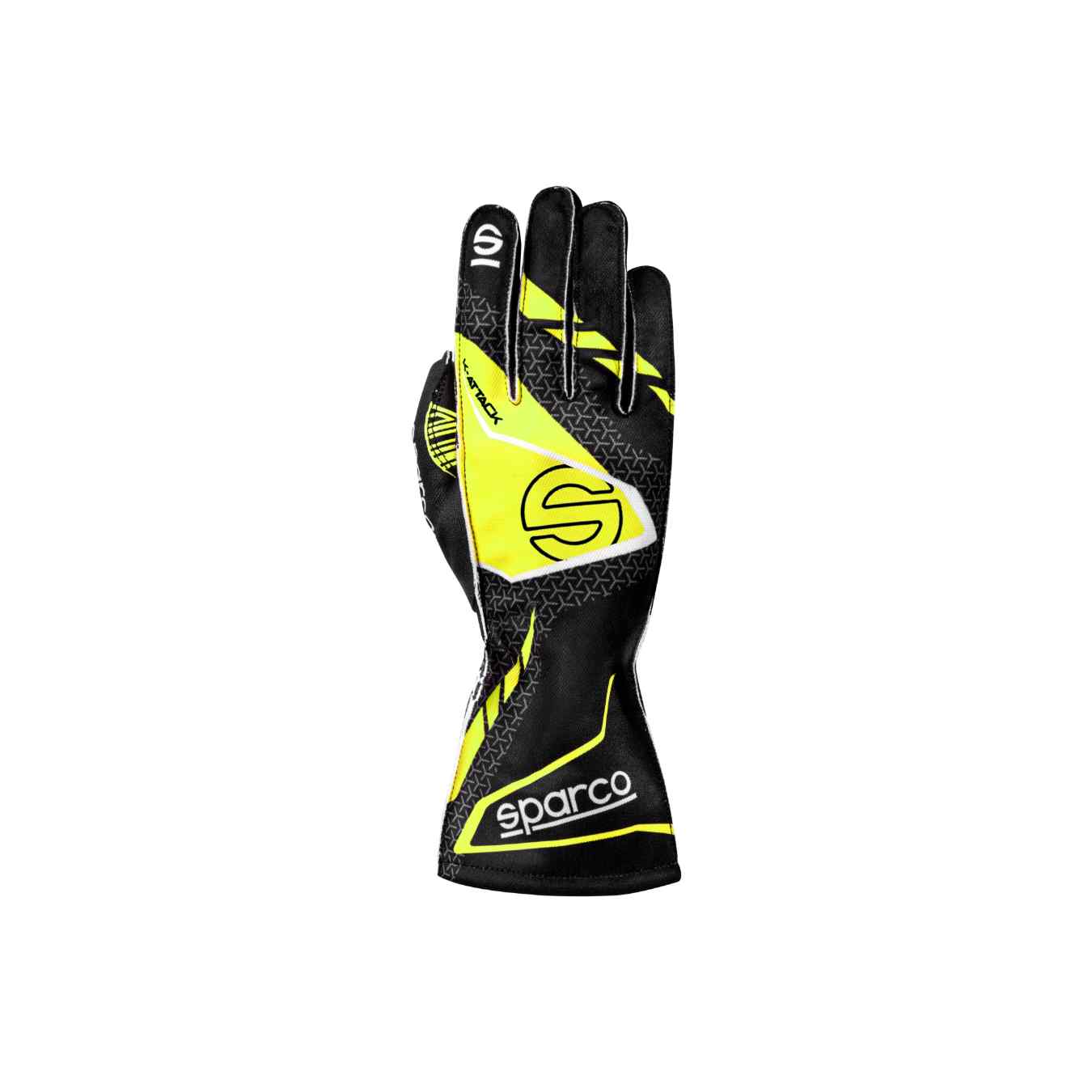 Gants Karting SPARCO K ATTACK Noir Jaune