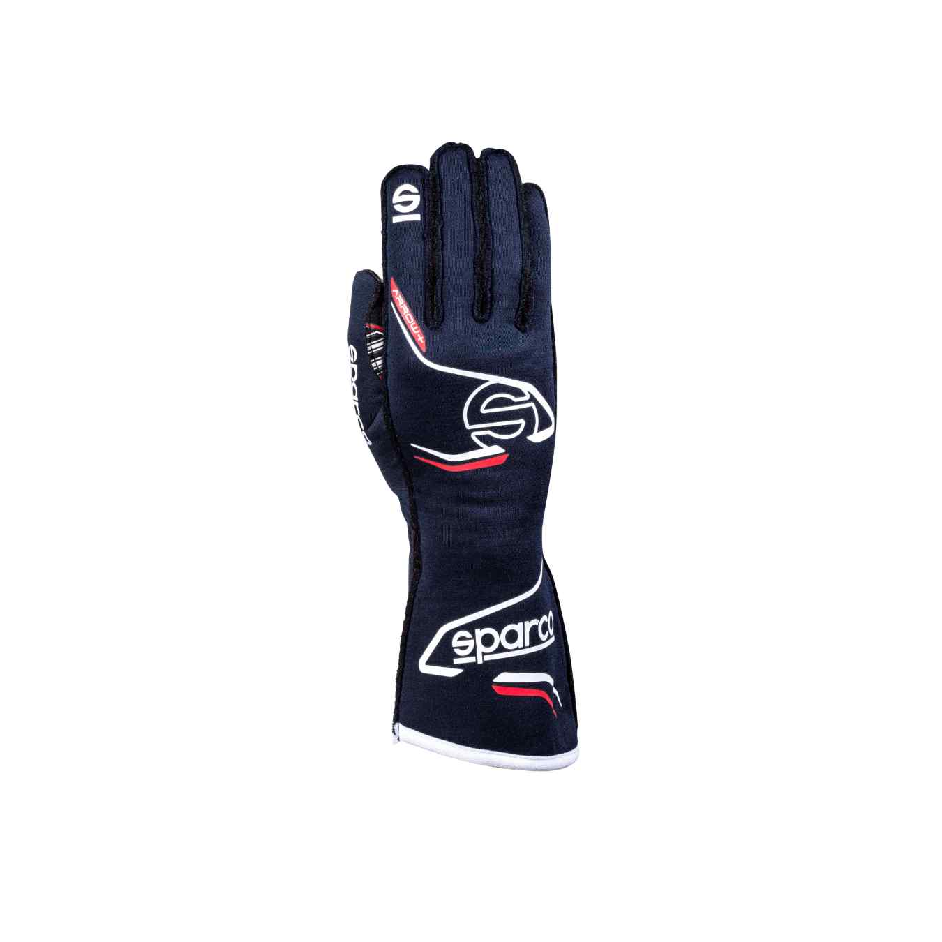 Gants SPARCO ARROW PLUS FIA 8856 2018 Bleu Marine Rouge
