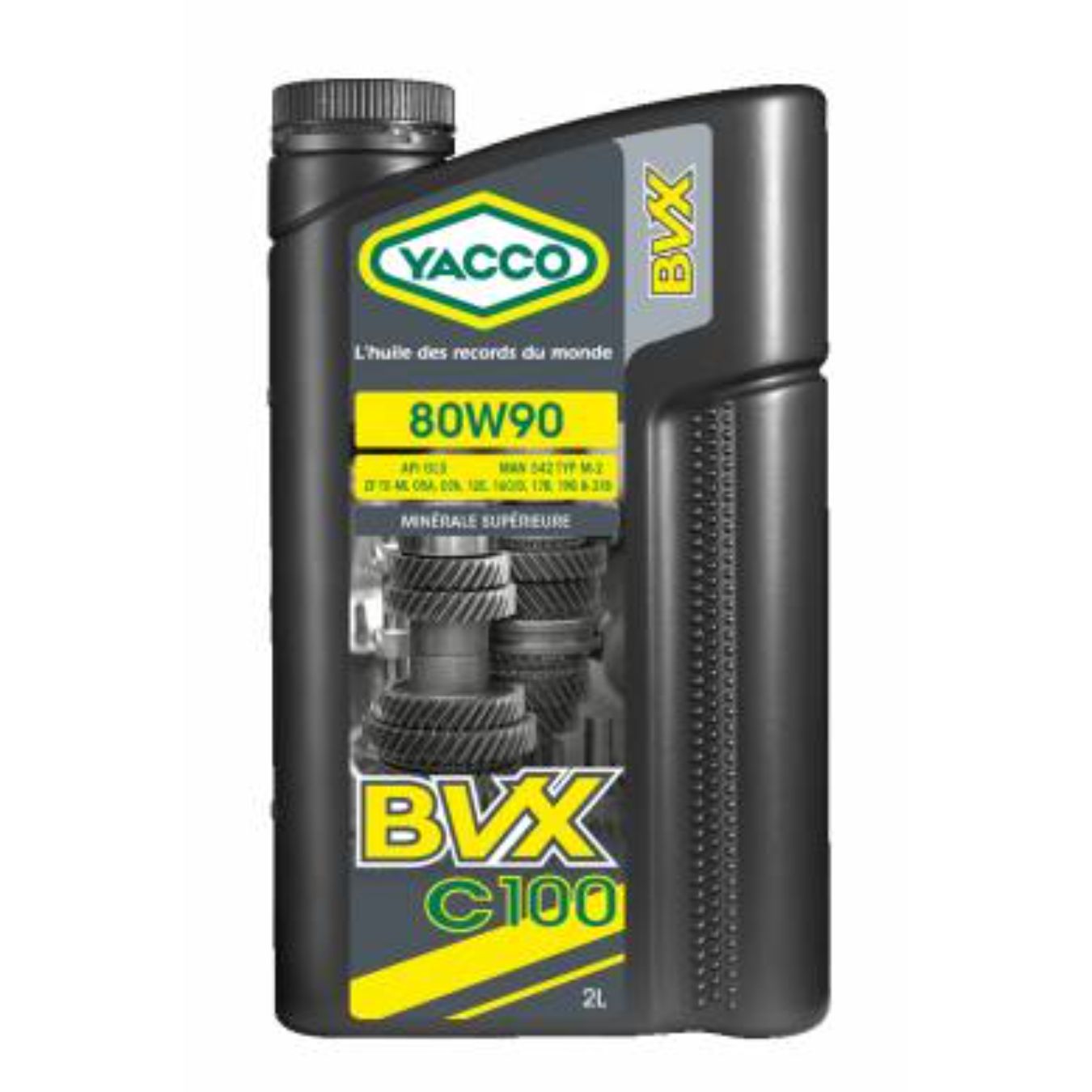 Huile boîte de vitesses YACCO BVX C100 80W90 2L