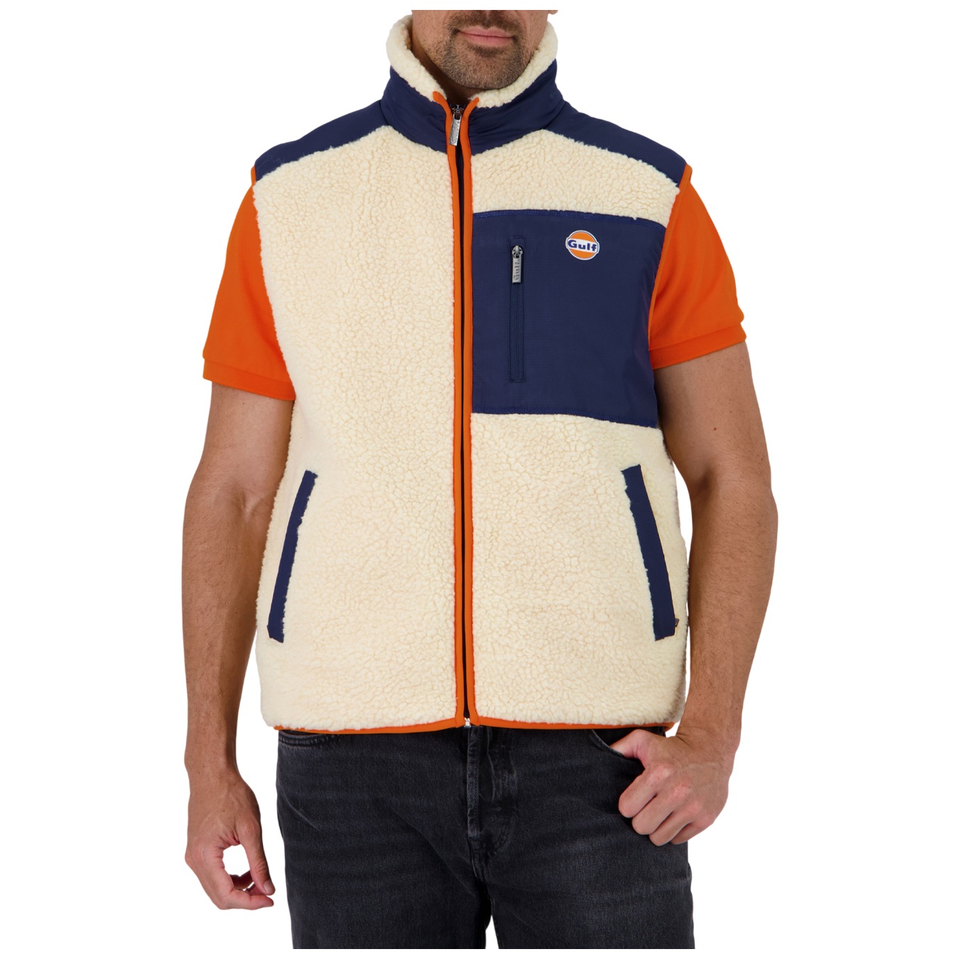 Gilet sans manche Gulf Sherpa Beige