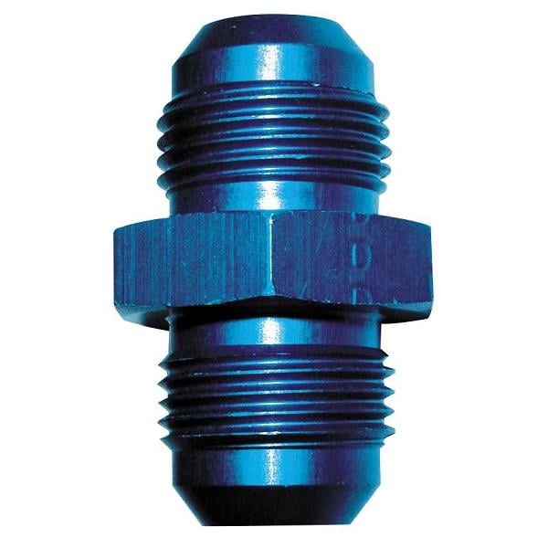 Adaptateur GOODRIDGE mâle / mâle JIC convexe identique aluminium 9/16x18UNF