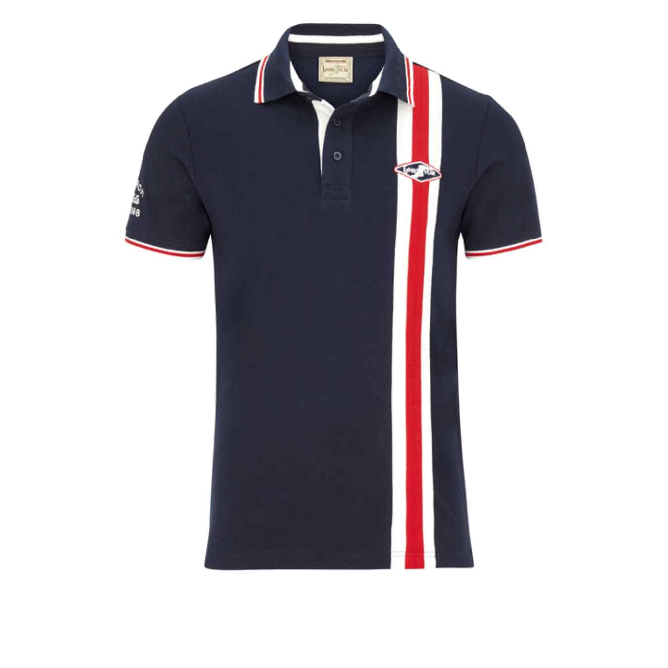 Polo GOODYEAR BeaverCreek Bleu pour homme