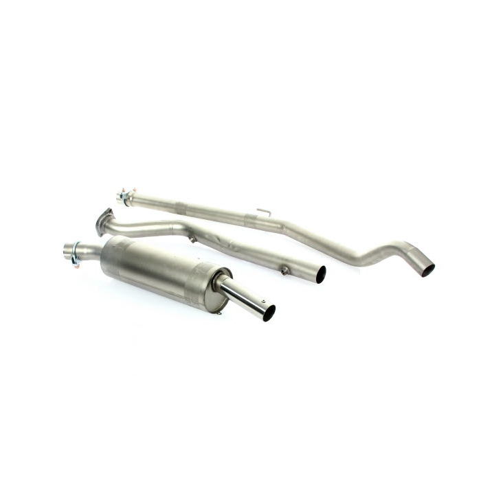 Ligne d'échappement ORECA Gr.N pour RENAULT Clio II RS Phase 2 Ø54 mm titanium