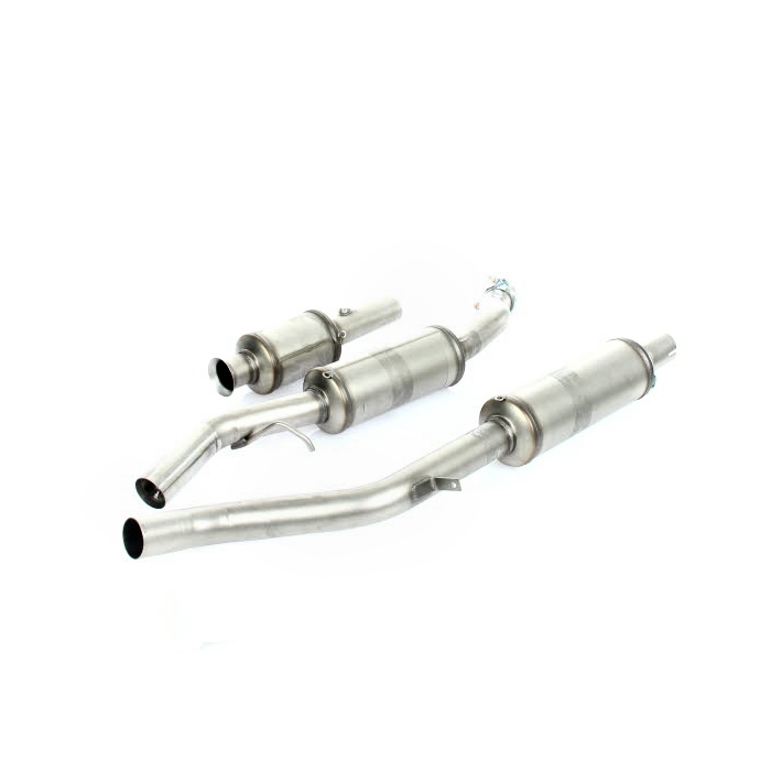 Ligne d'échappement ORECA Gr.N pour RENAULT Clio III RS 197CV Ø60 mm titanium