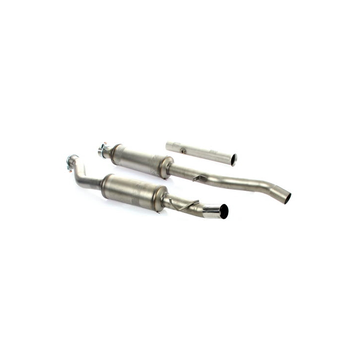 Ligne d'échappement ORECA Gr.N pour RENAULT Clio III RS 200CV Ø63.5 mm titanium