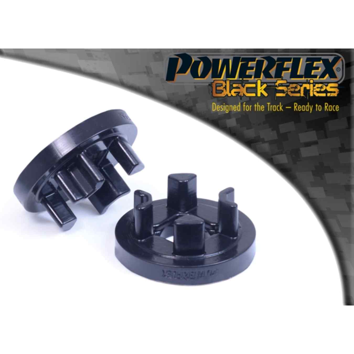 Grand insert de Silent bloc Powerflex de support de transmission black series N°22 PFR57-126BLK