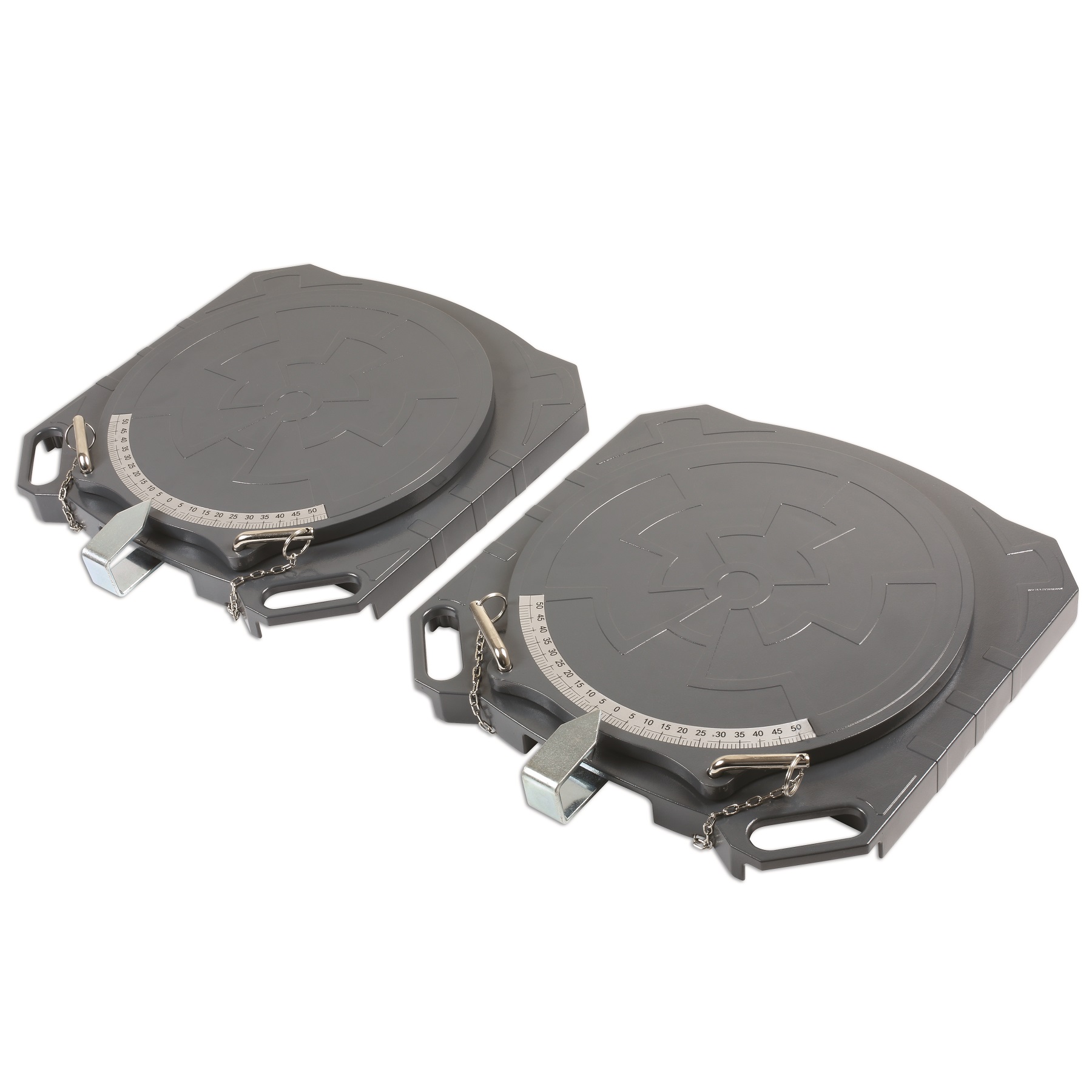 Plateaux tournants en aluminium GUNSON la paire