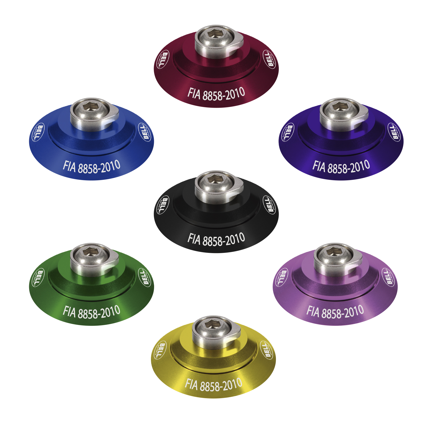 HANS Clips FIA 8858-2010 ヘルメット用　シュロス Hans clips FIA 8858-2010 | ON ORECA Store