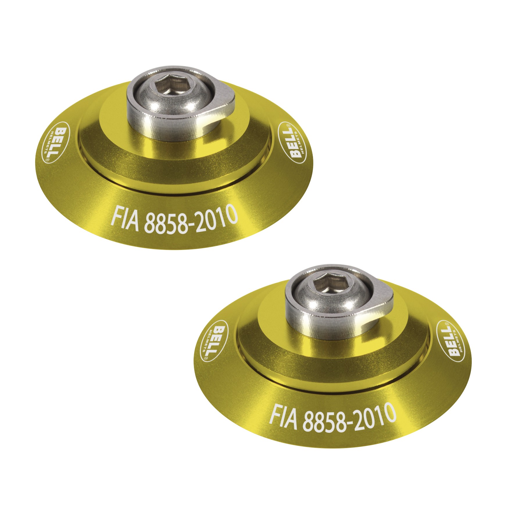 Clips Hans BELL FIA 8858-2010 Or