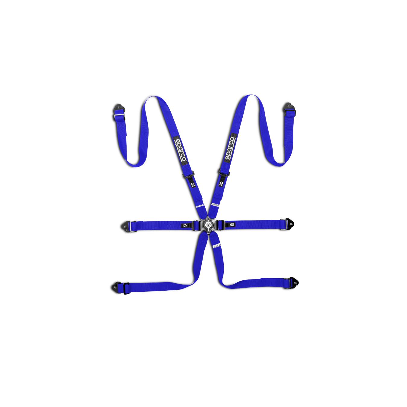 Harnais FIA COMPETITION H-2 PD 6PT Acier SPARCO