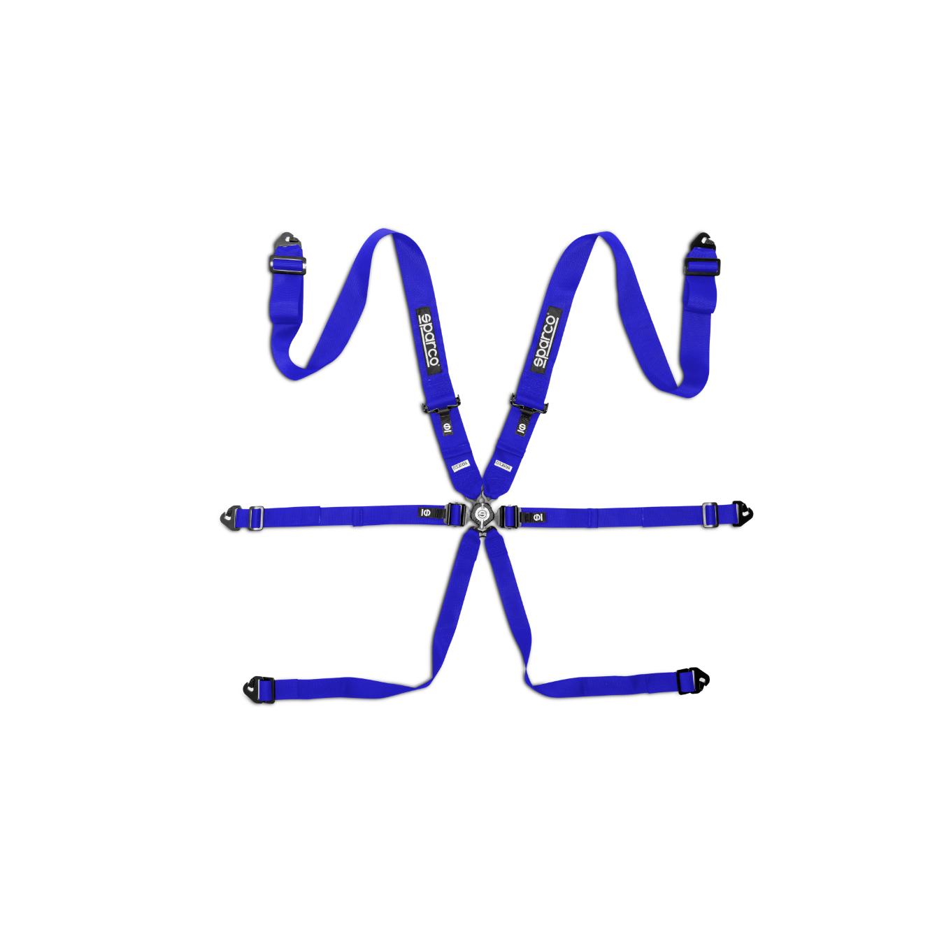 Harnais FIA COMPETITION H-3 PD Acier 6PT SPARCO