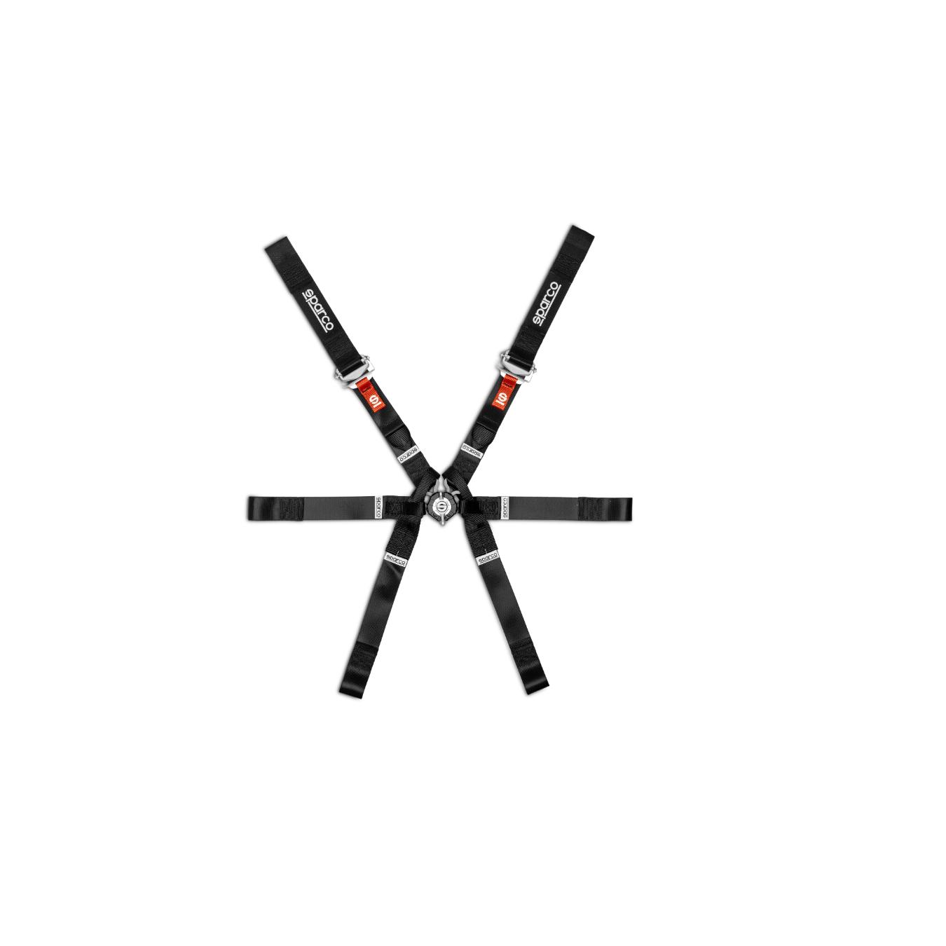 Harnais FIA FORMULA H9 EVO Noir SPARCO