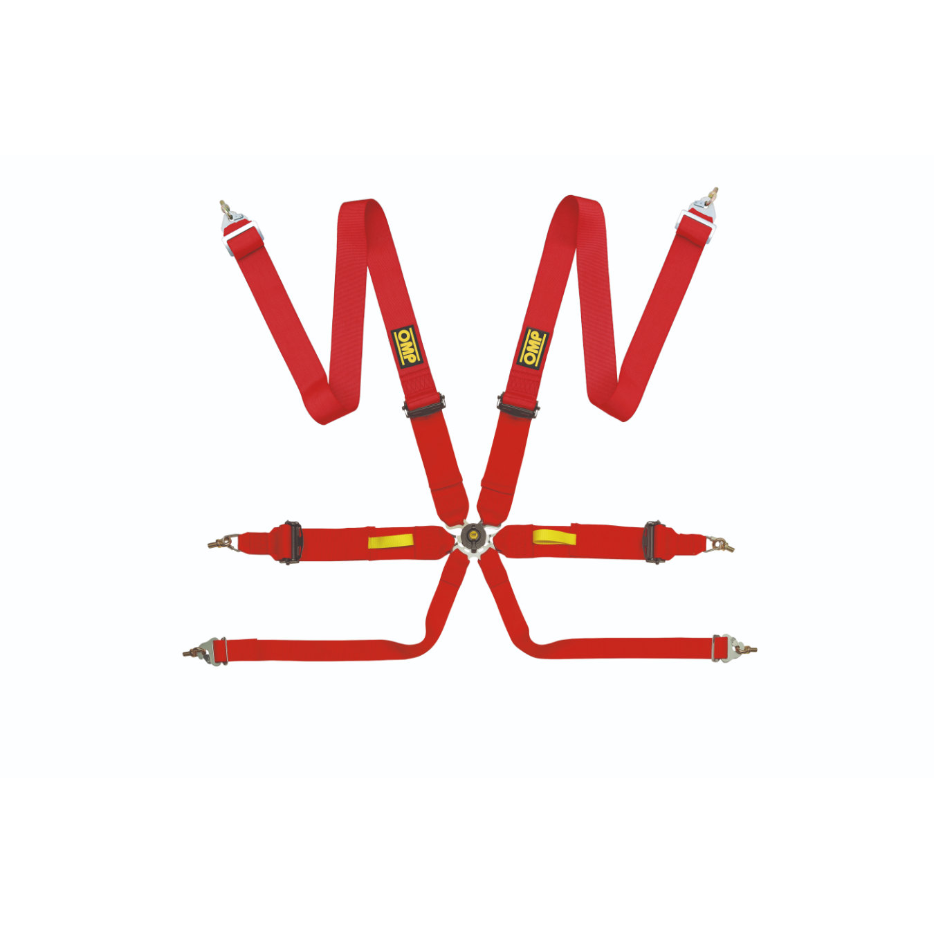 Harnais OMP Tecnica 3 6 points FIA 8853-2016 Rouge