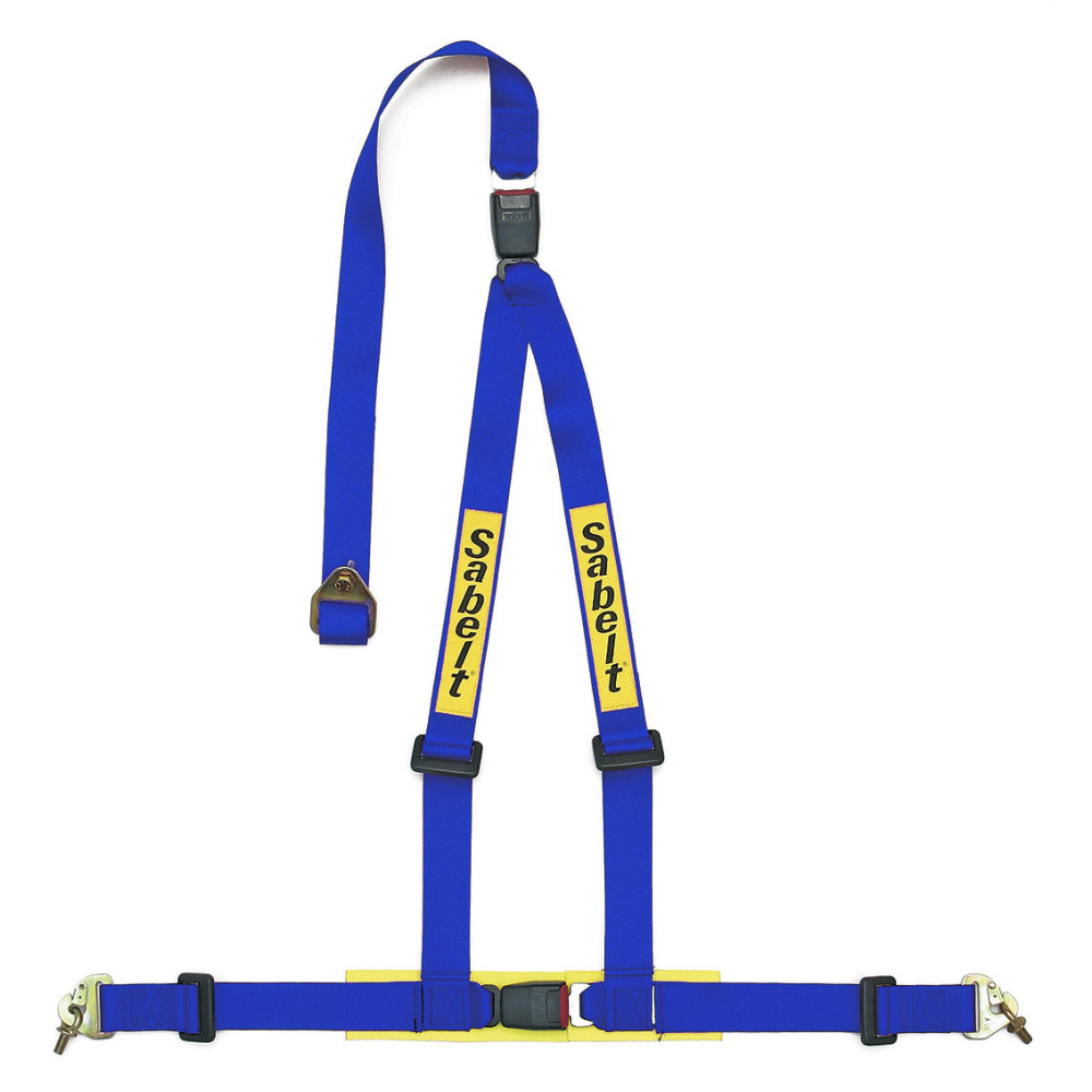 Harnais SABELT Saloon Arr Detachable 3 points ECE Bleu