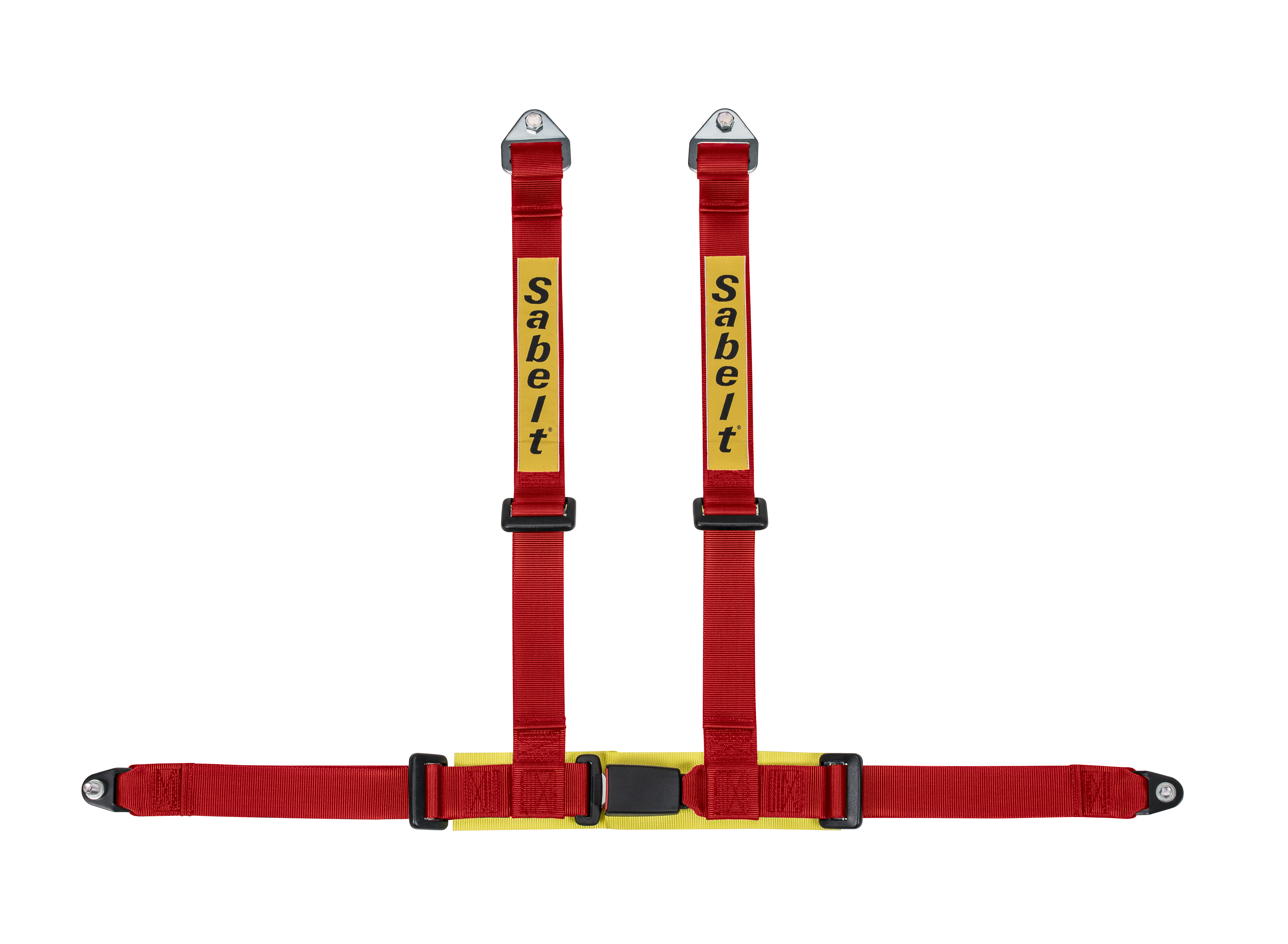 Harnais SABELT Saloon Court Boulonne 4 points Non homologué Rouge