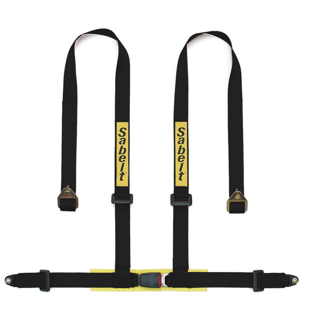 Harnais SABELT Saloon Long Boulonne 4 points ECE Noir