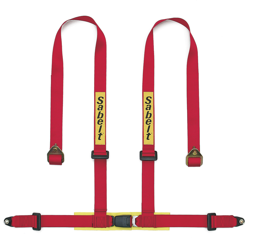 Harnais SABELT Saloon Long Boulonne 4 points ECE Rouge