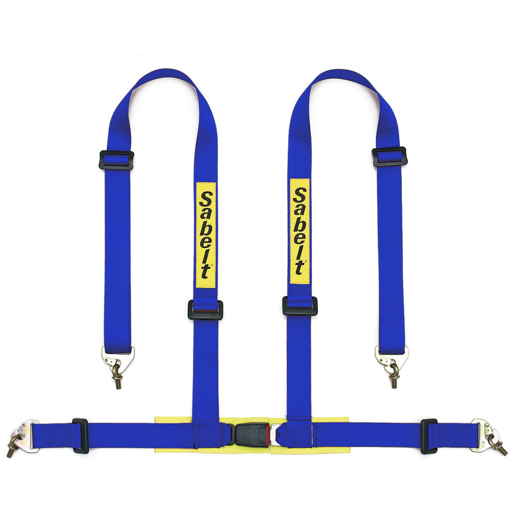 Harnais SABELT Saloon Long Mousquetons 4 points ECE Bleu