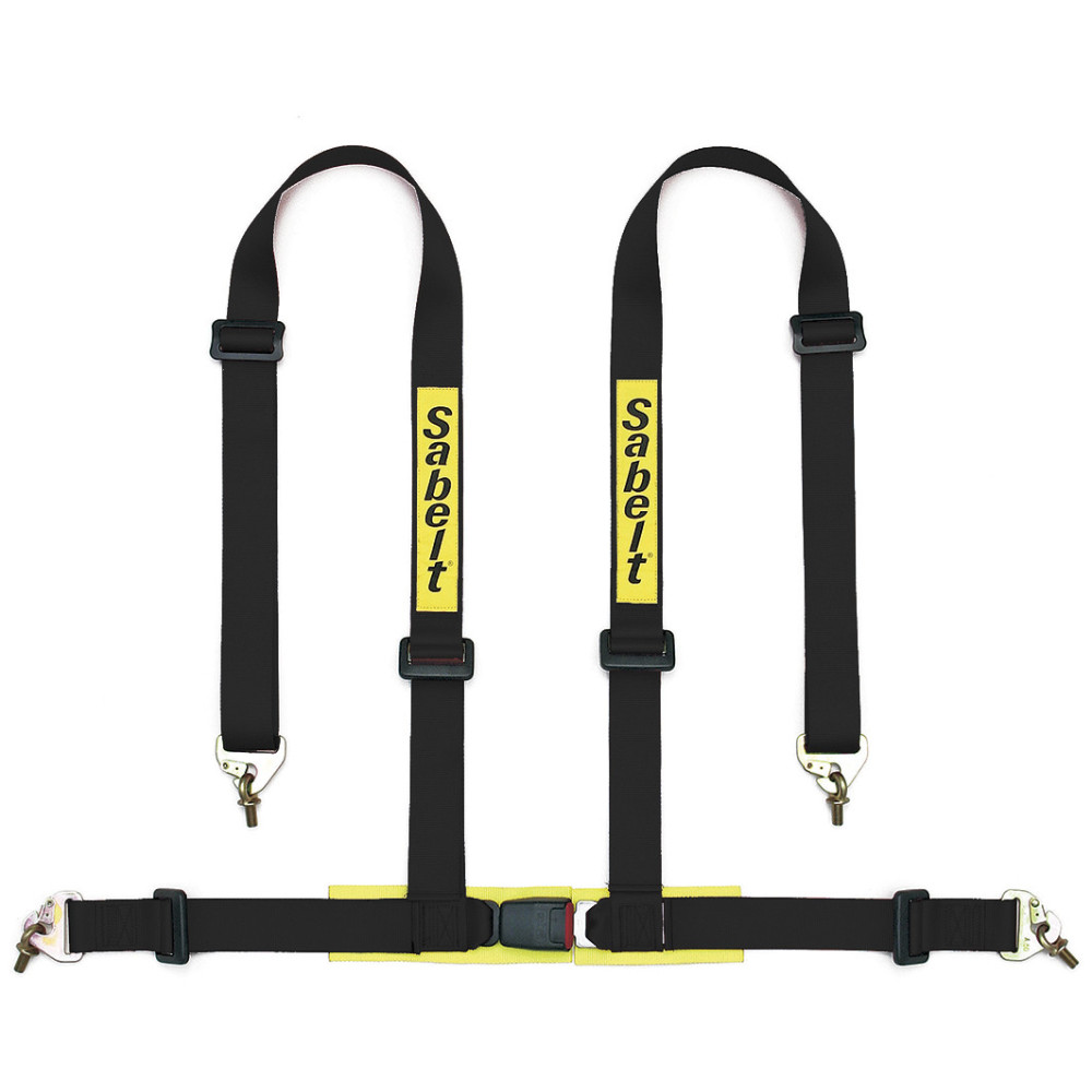Harnais SABELT Saloon Long Mousquetons 4 points ECE Noir