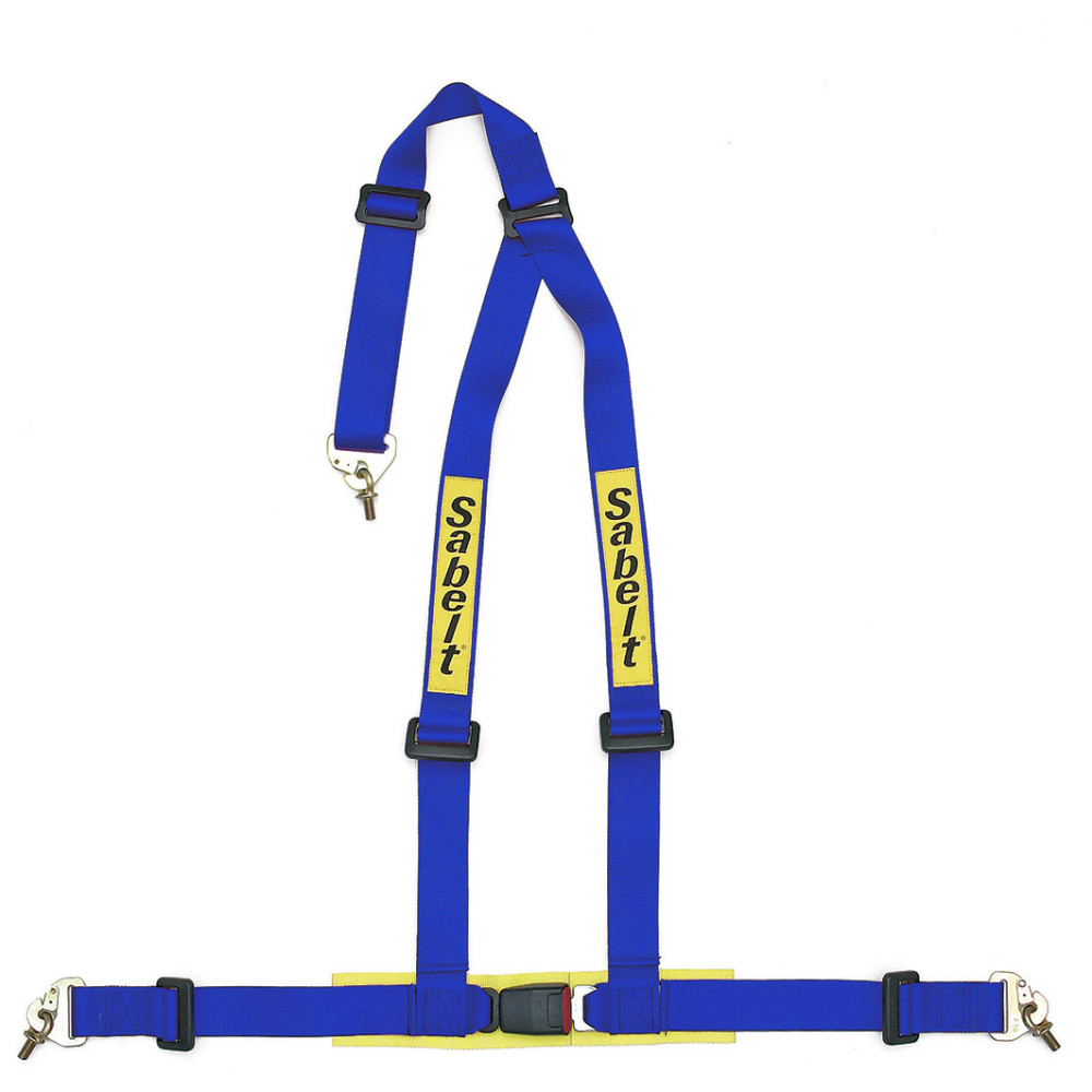 Harnais SABELT Saloon Mousquetons 3 points ECE Bleu