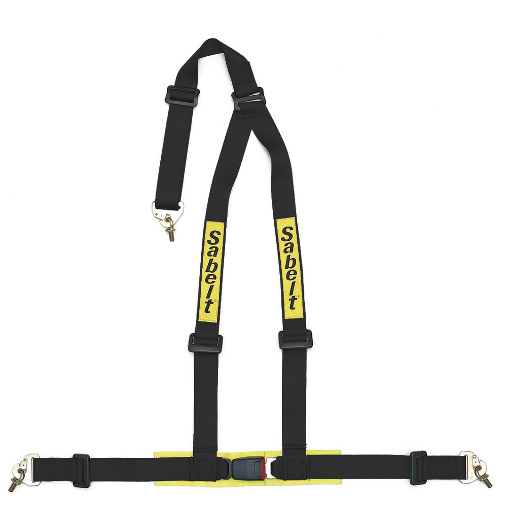 Harnais SABELT Saloon Mousquetons 3 points ECE Noir