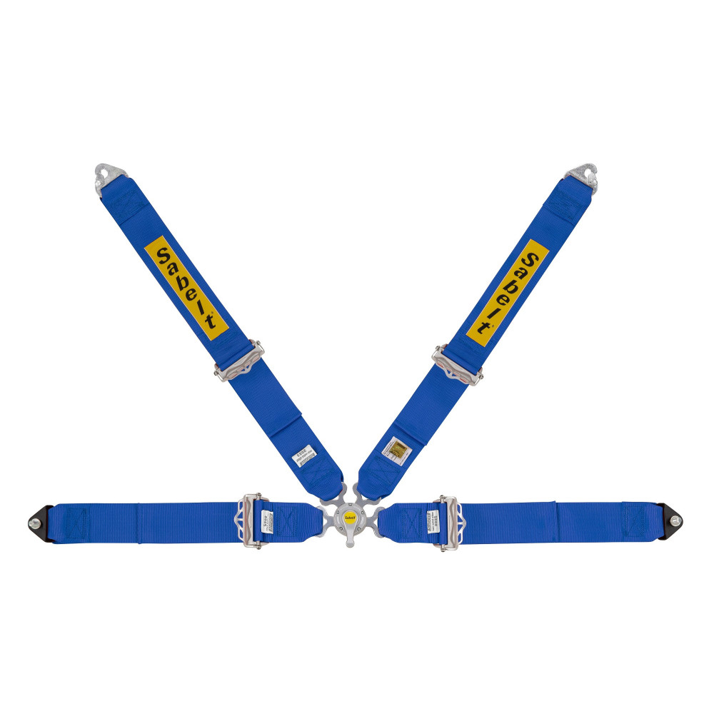 Harnais SABELT Silver Kit Car 4 points FIA 8854-98 Bleu