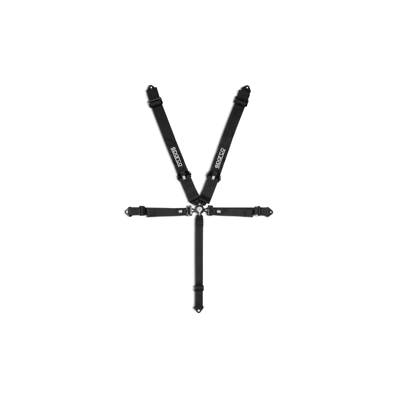 Harnais SPARCO Club H-4R 5 points Non homologué Noir