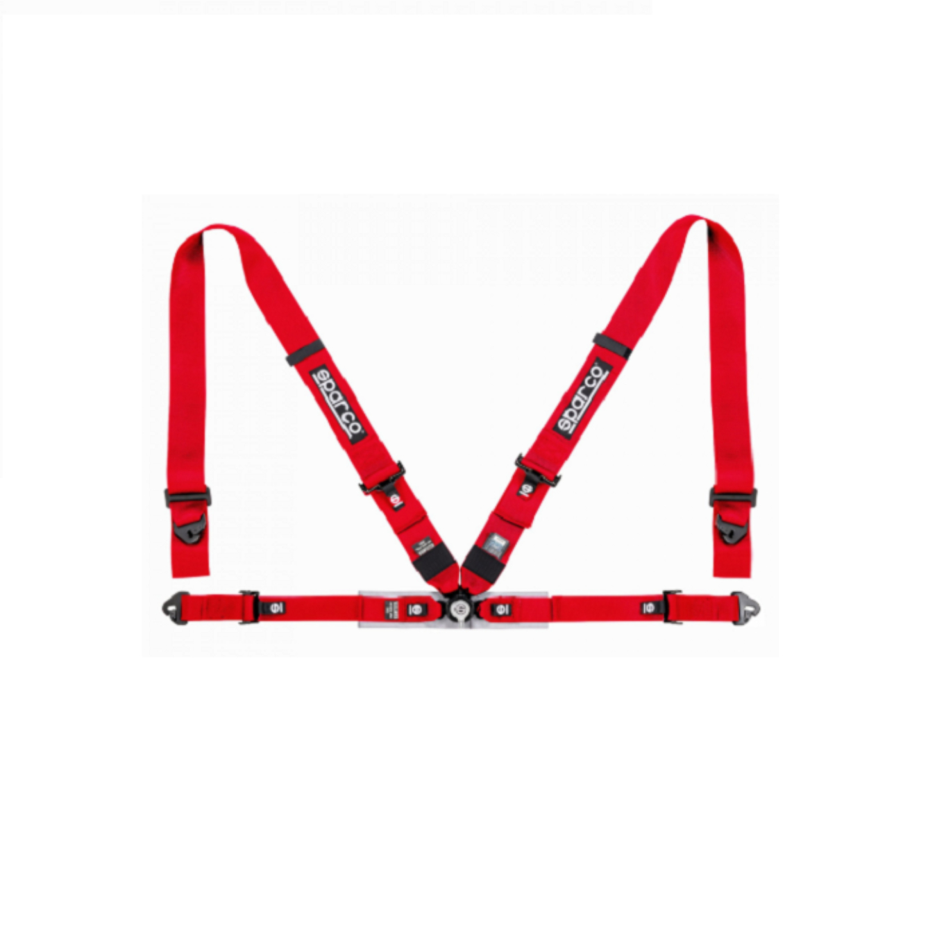 Harnais SPARCO Sport H-4 4 points FIA 8854-98 Rouge