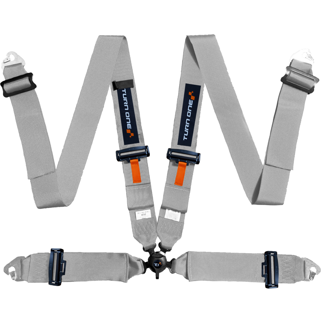 Harnais TURN ONE First 4 points FIA 8854-98 Gris