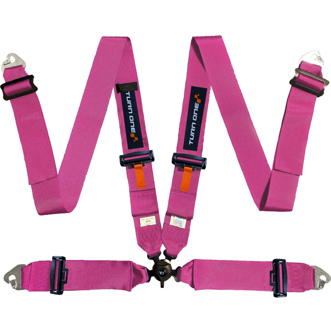 Harnais TURN ONE First 4 points FIA 8854-98 Rose