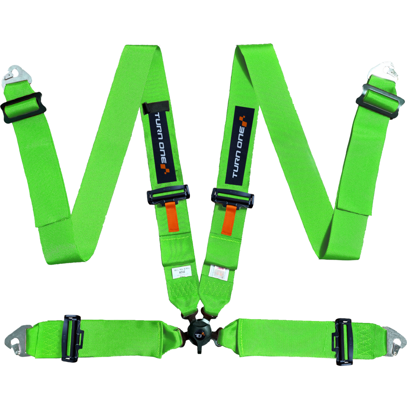 Harnais TURN ONE First 4 points FIA 8854-98 Vert