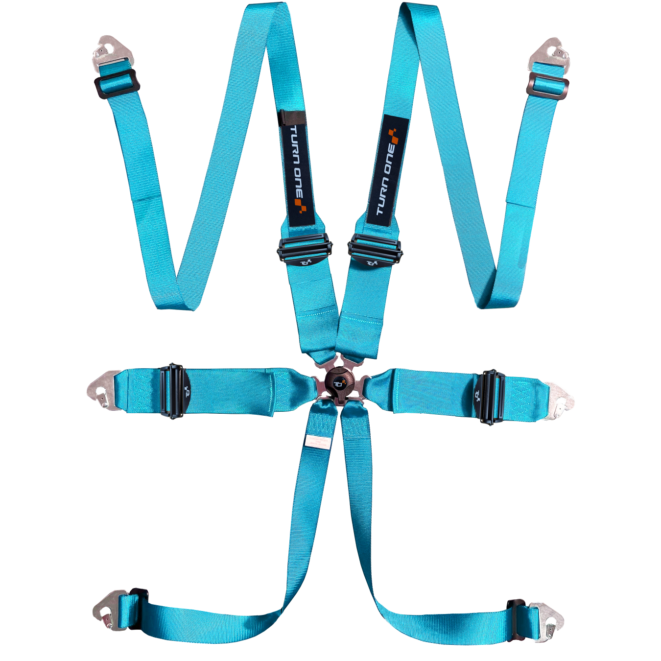 Harnais TURN ONE Race 6 points FIA 8853-2016 Bleu