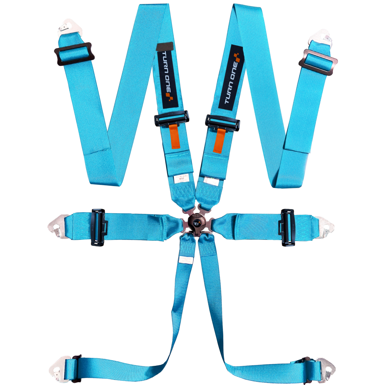Harnais TURN ONE Speed 6 points FIA 8853-2016 Bleu