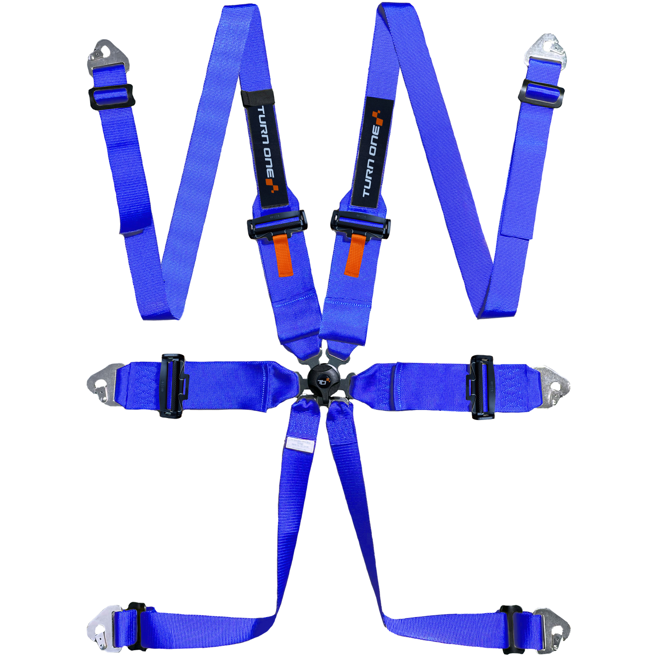 Harnais TURN ONE Star 6 points FIA 8853-2016 Bleu