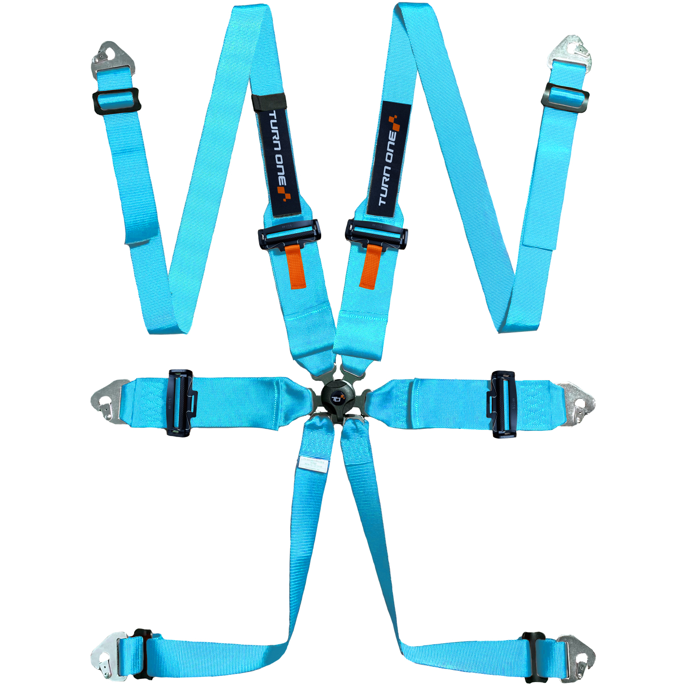 Harnais TURN ONE Star 6 points FIA 8853-2016 Bleu